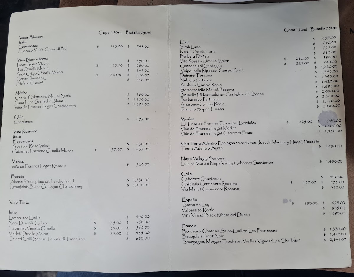 Aromi Sapori Menu - Image 3